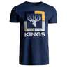 King's Camo Men's Block Logo Short Sleeve Casual Shirt